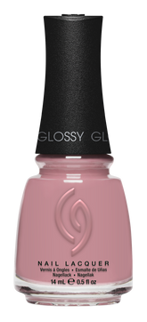 A Front View of CHINA GLAZE NAIL LACQUER, KILL THE LIGHTS Bottle with black cap.